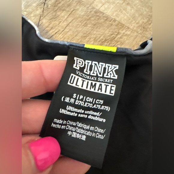 PINK by VC sports bra NWT - Picture 5 of 6